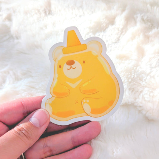 Honey Bear Waterproof Stickers