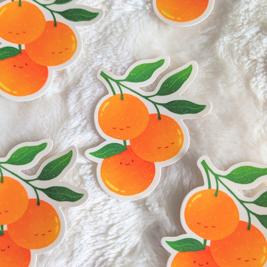 Mandarin Memories Waterproof Sticker