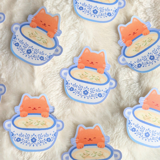 Mom's Special Soup Waterproof Sticker