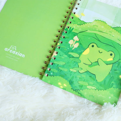 Frog of the Forest Hardcover Sticker Book