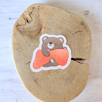 Bear Picnic Waterproof Stickers