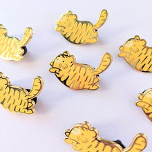 Load image into Gallery viewer, Bean Tigers—Chonky Enamel Pins
