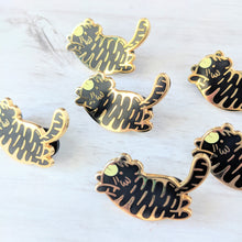 Load image into Gallery viewer, Bean Tigers—Chonky Enamel Pins
