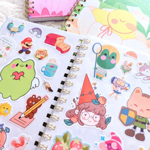 Familiar Shapes Sticker Book