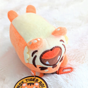 Angy Tiger Boi Keychain Plush