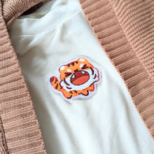 Load image into Gallery viewer, Angy Tiger Chenille Iron-on Patch
