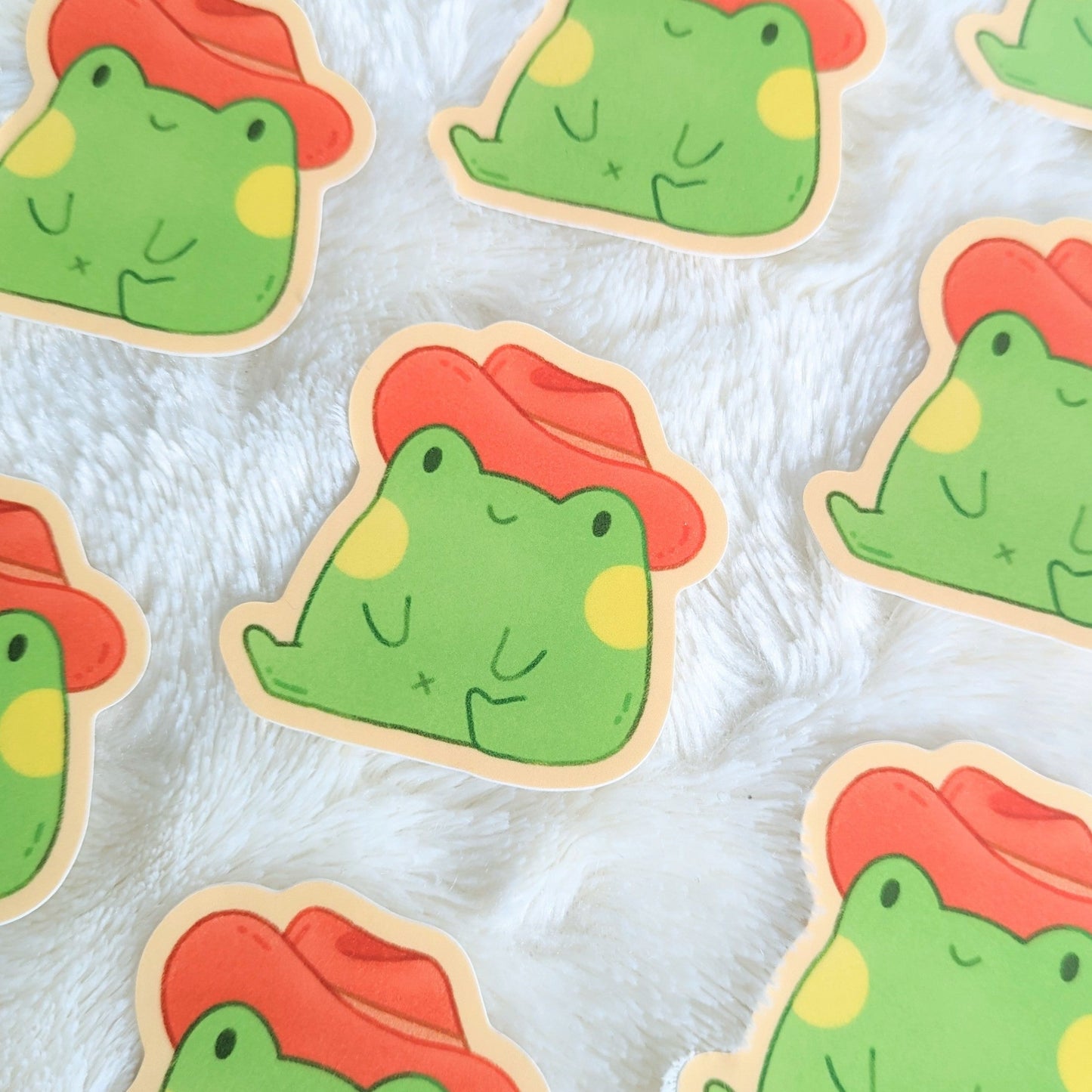Yee-Frog Waterproof Stickers
