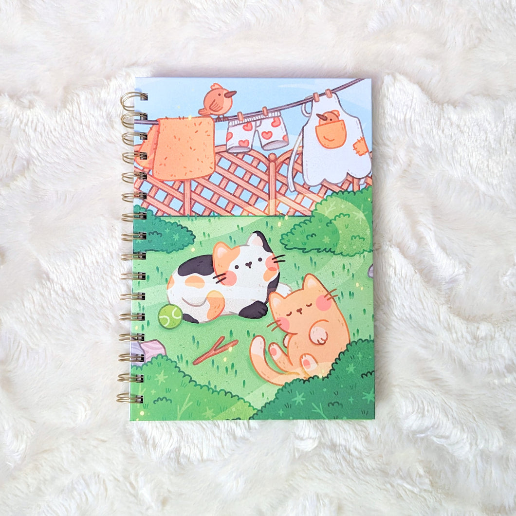 Backyard Cats Sticker Book