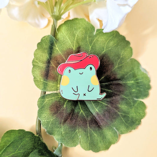 Yee-frog Enamel Pin