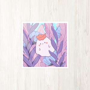 Albio the Forest Ghost Art Print