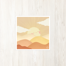 Load image into Gallery viewer, Rolling Sun Art Print
