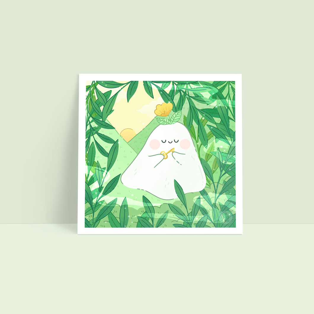 Secret Garden—Little Ghost Art Print